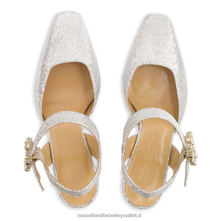 metallico V0V4J112 donne Russell And Bromley corte rigorosamente abbellita