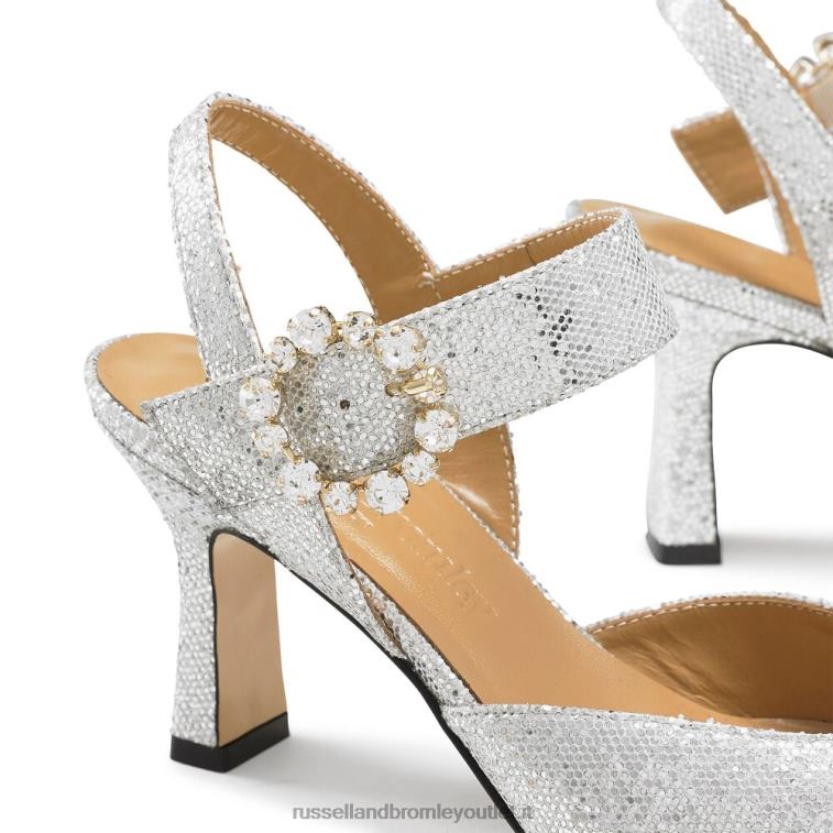 metallico V0V4J112 donne Russell And Bromley corte rigorosamente abbellita
