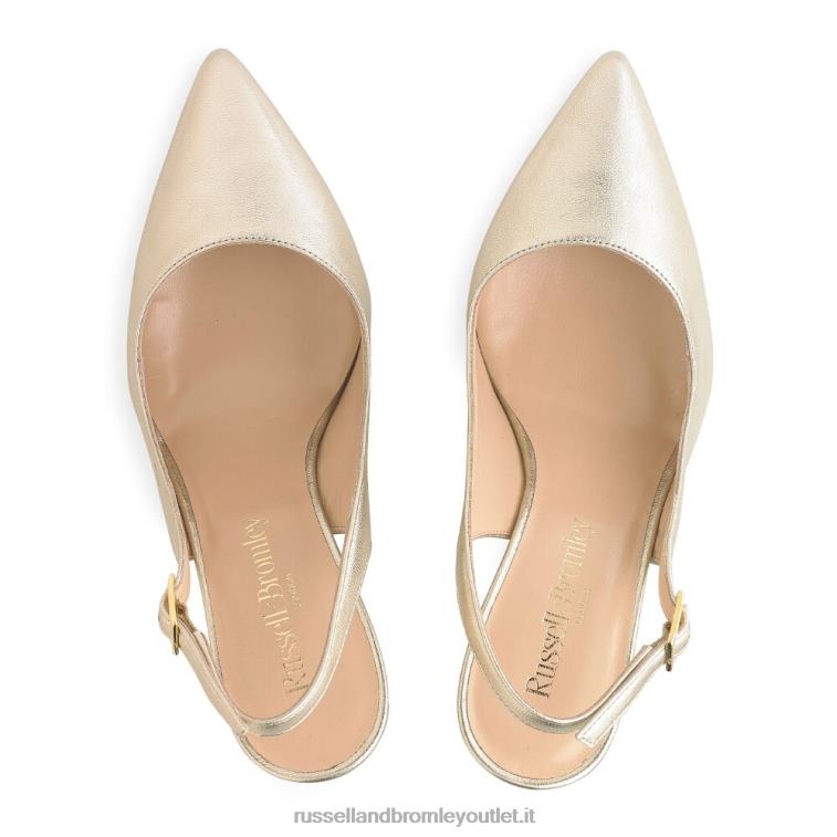 metallico V0V4J157 donne Russell And Bromley 85sling 85mm slingback