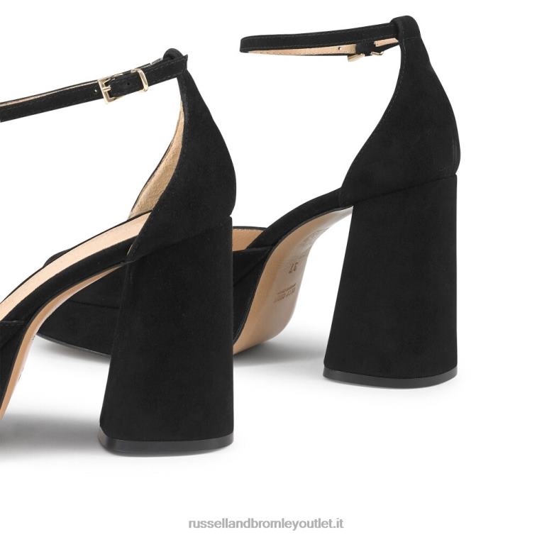 nero V0V4J101 donne Russell And Bromley piattaforma estrema impeccabile
