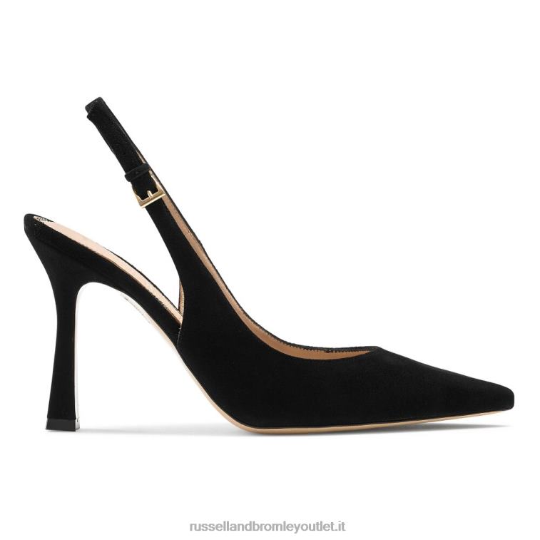 nero V0V4J103 donne Russell And Bromley sul punto pompa punto slingback