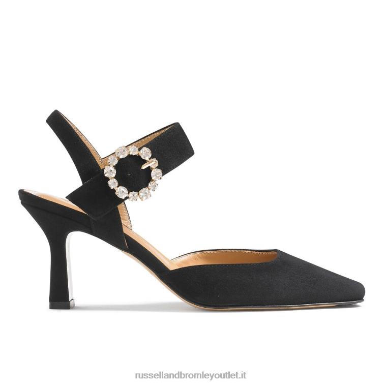 nero V0V4J111 donne Russell And Bromley corte rigorosamente abbellita