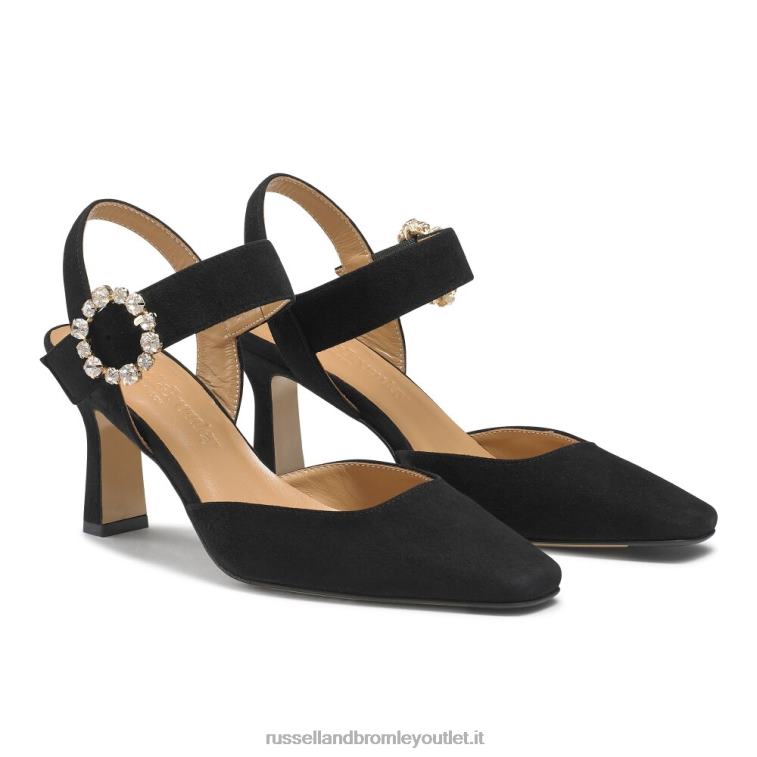 nero V0V4J111 donne Russell And Bromley corte rigorosamente abbellita
