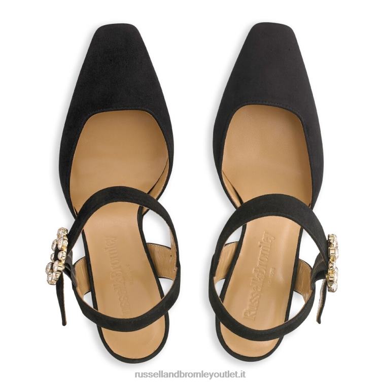 nero V0V4J111 donne Russell And Bromley corte rigorosamente abbellita