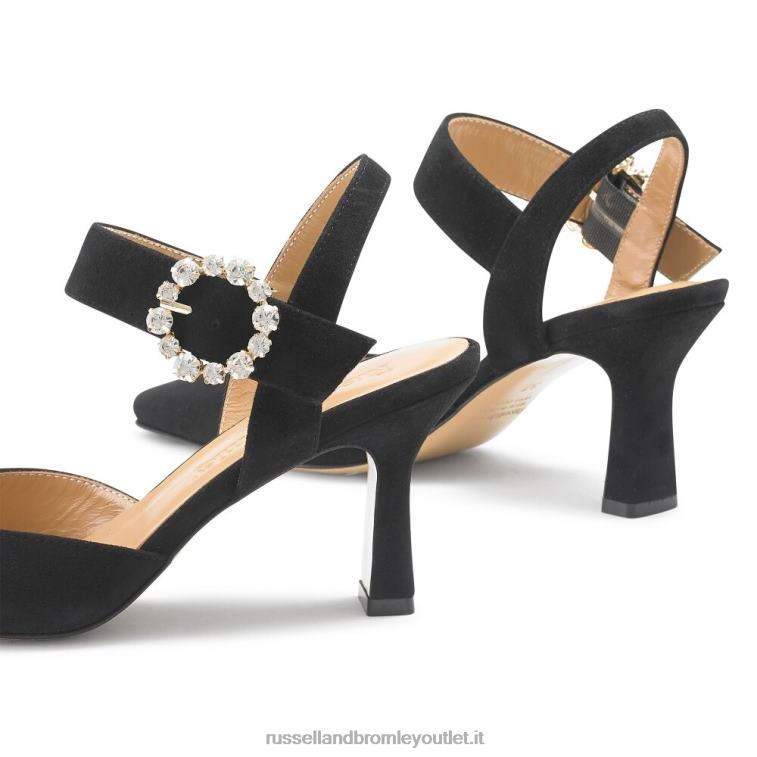 nero V0V4J111 donne Russell And Bromley corte rigorosamente abbellita