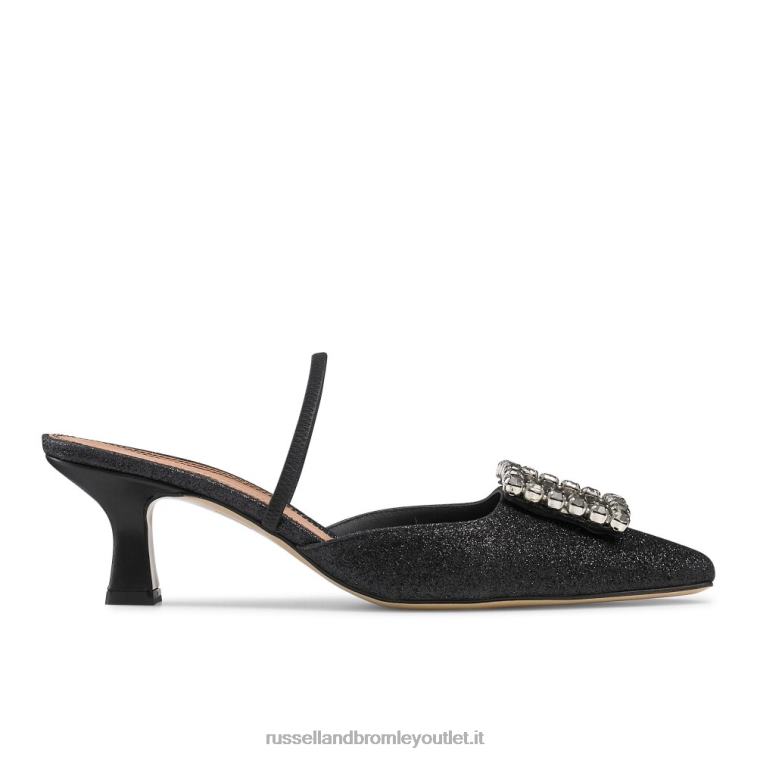 nero V0V4J115 donne Russell And Bromley slingback da favola gemma tacco gattino