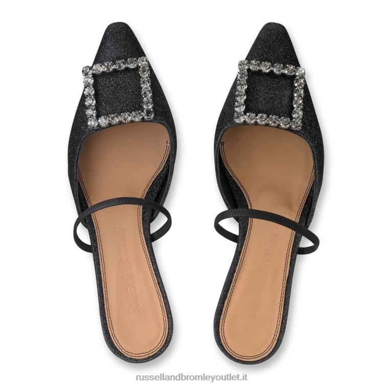 nero V0V4J115 donne Russell And Bromley slingback da favola gemma tacco gattino