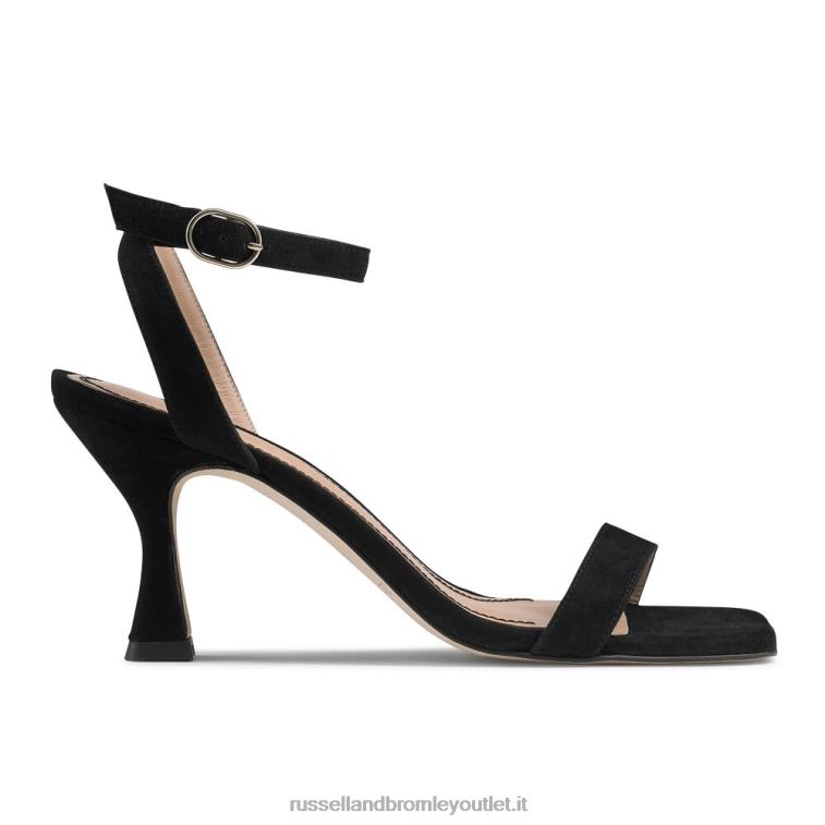 nero V0V4J137 donne Russell And Bromley negroni sandalo in due parti