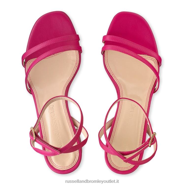 rosa V0V4J175 donne Russell And Bromley piattaforma strappy topline