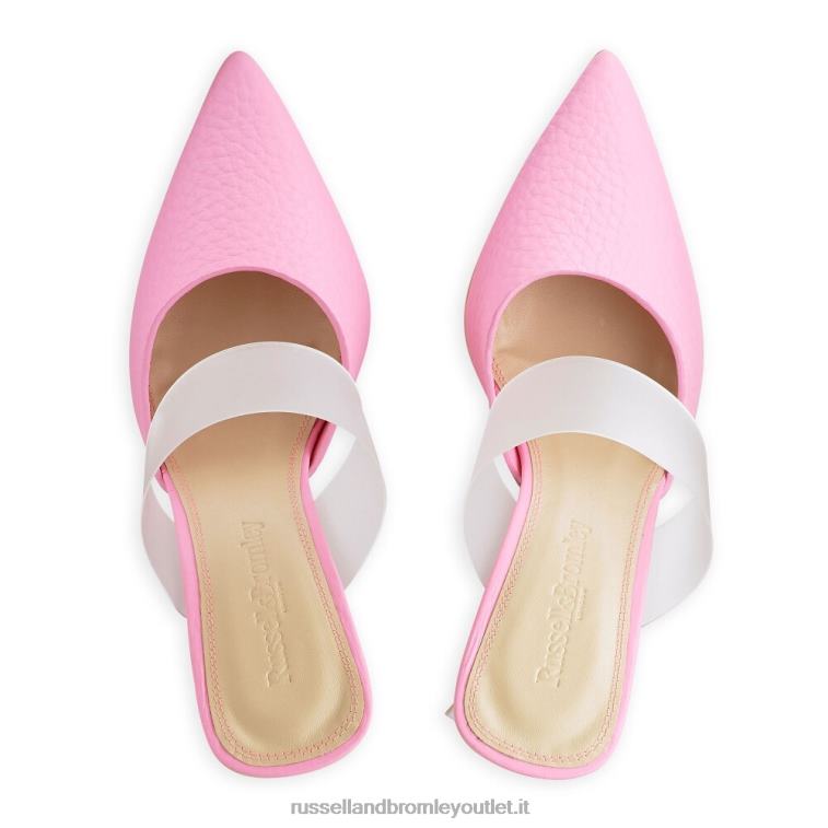 rosa V0V4J176 donne Russell And Bromley pompa smerigliata visione