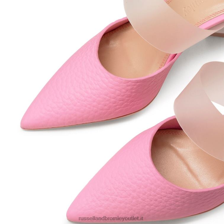 rosa V0V4J176 donne Russell And Bromley pompa smerigliata visione