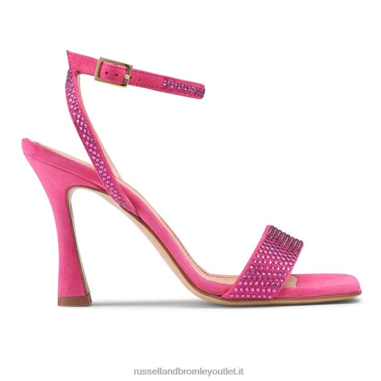 rosa V0V4J186 donne Russell And Bromley sandalo con tacco e cinturino Cosmo