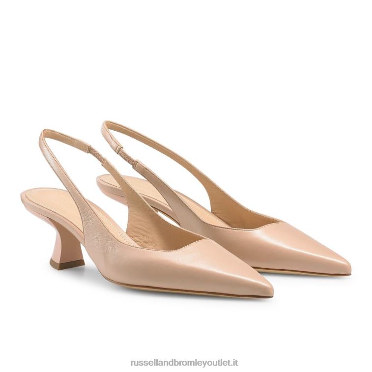 rosa V0V4J89 donne Russell And Bromley Slingpoint Sling Back Point Pump