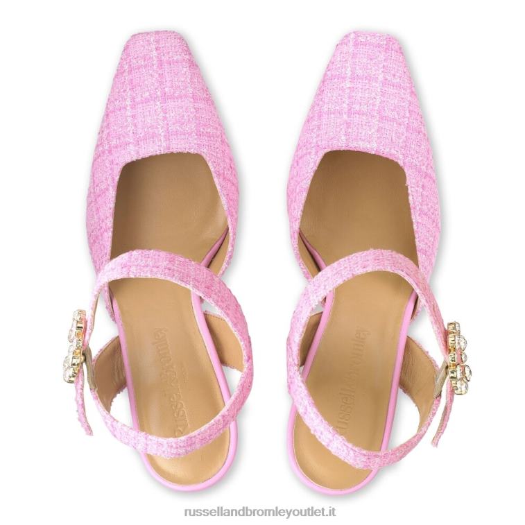 rosa V0V4J94 donne Russell And Bromley puntale rigorosamente tagliato