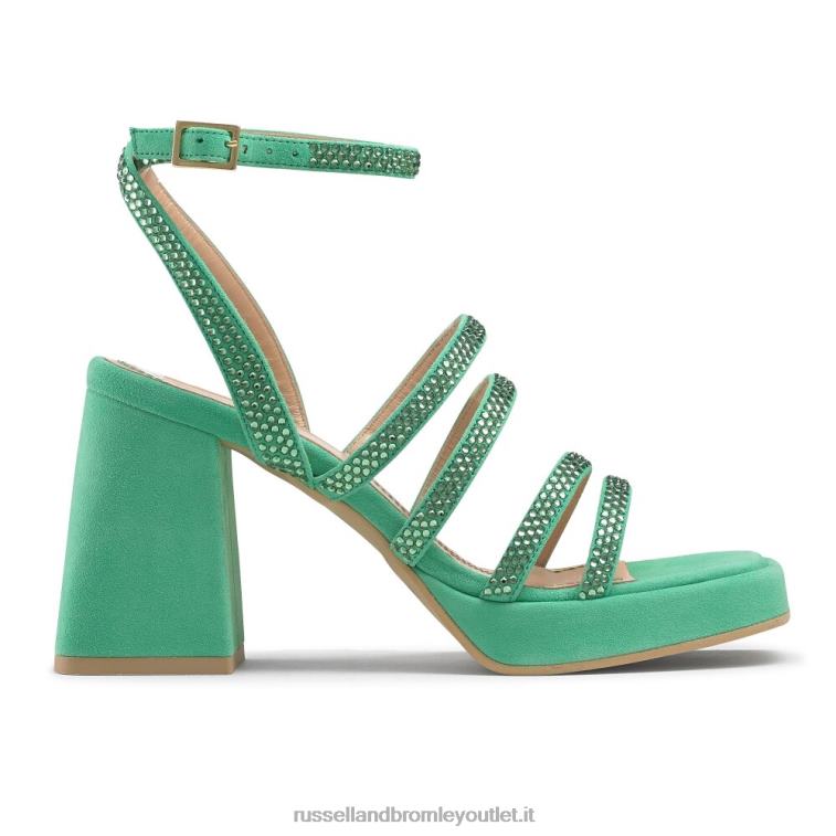verde V0V4J173 donne Russell And Bromley piattaforma strappy gioiello yeahbaby