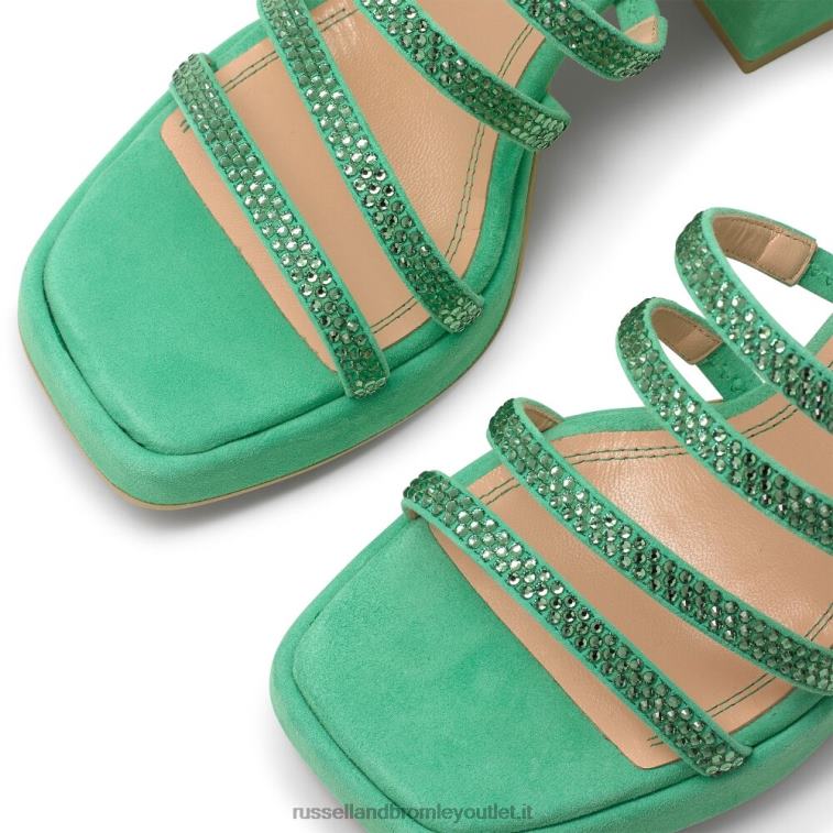 verde V0V4J173 donne Russell And Bromley piattaforma strappy gioiello yeahbaby