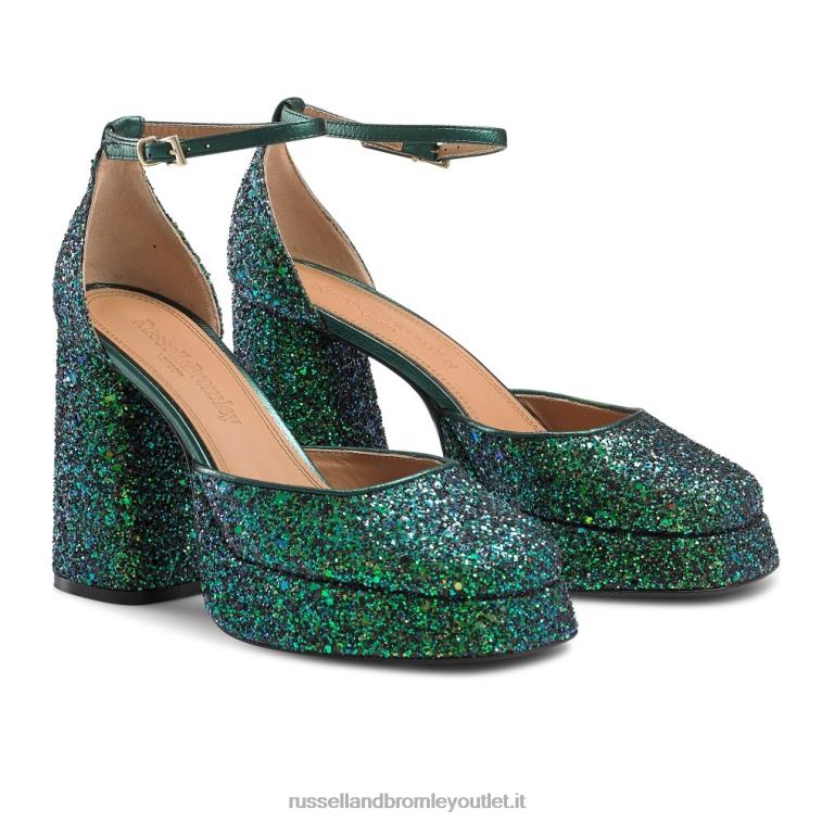 verde V0V4J99 donne Russell And Bromley piattaforma estrema impeccabile