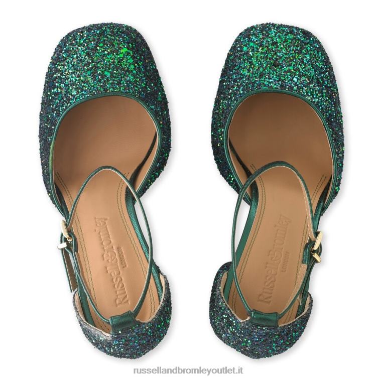 verde V0V4J99 donne Russell And Bromley piattaforma estrema impeccabile