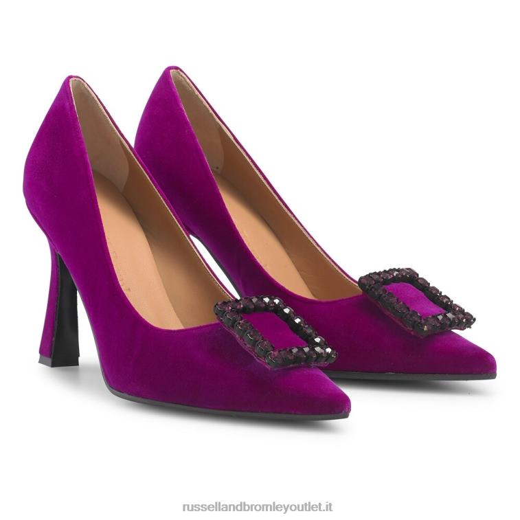 viola V0V4J155 donne Russell And Bromley décolleté gioiello gioiello