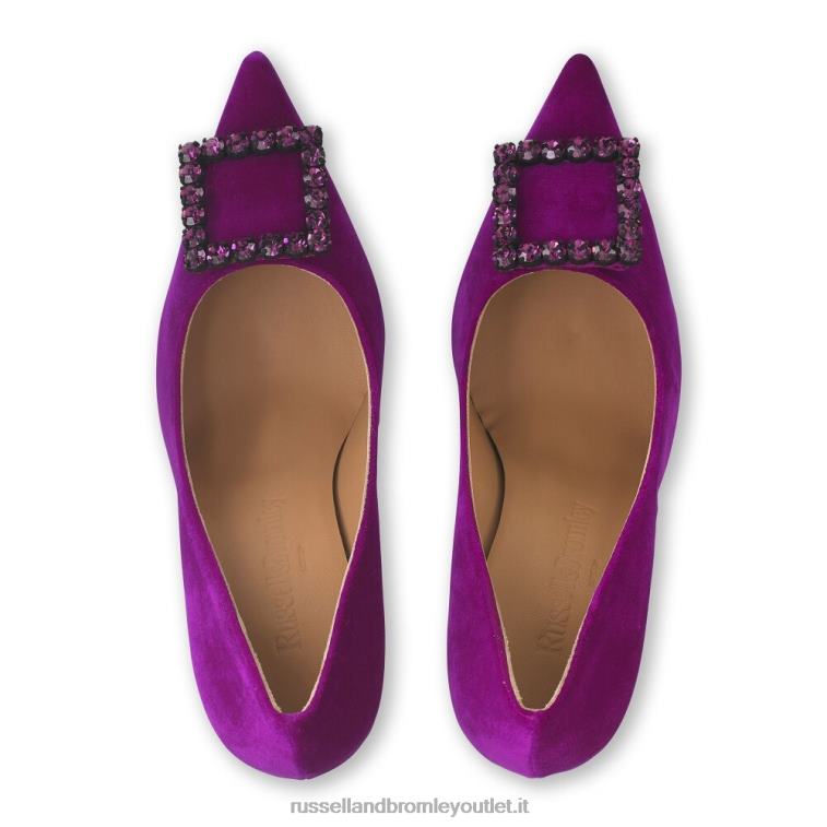 viola V0V4J155 donne Russell And Bromley décolleté gioiello gioiello