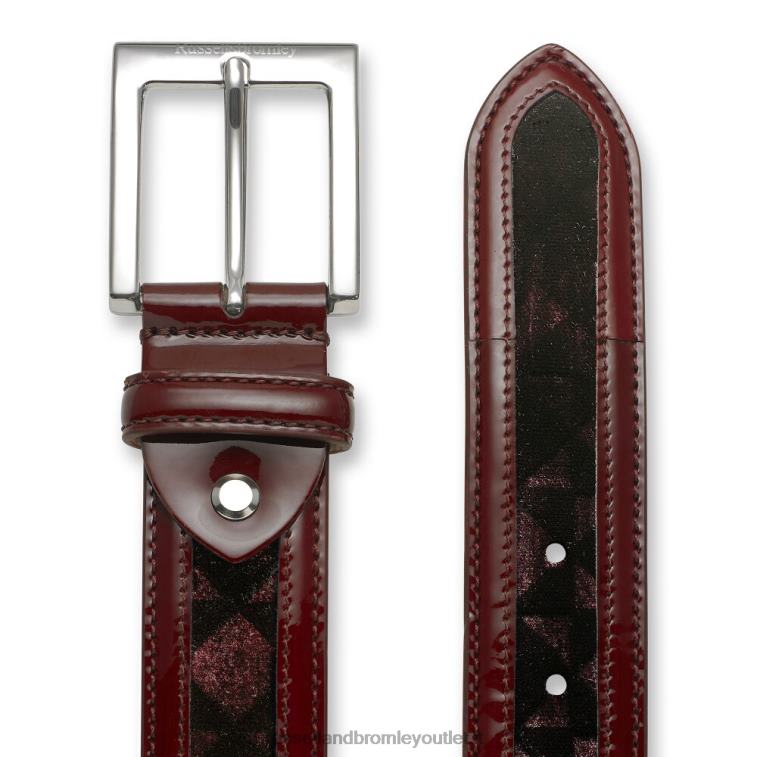 rosso V0V4J662 uomini Russell And Bromley cintura dolce