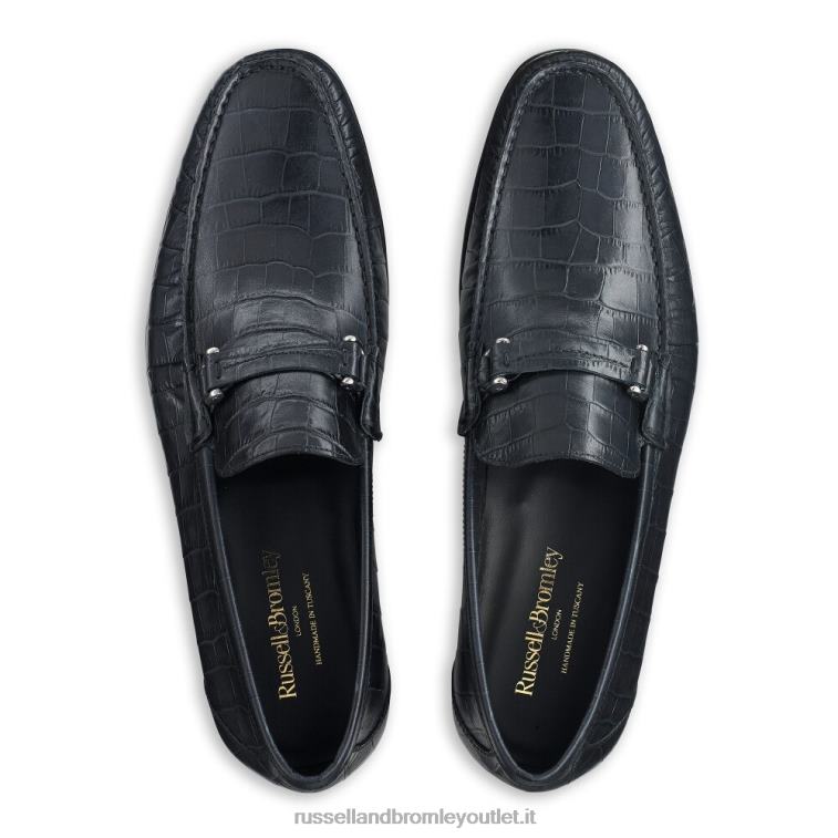 Marina Militare V0V4J489 uomini Russell And Bromley elite slip on mocassino