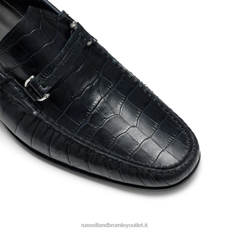 Marina Militare V0V4J489 uomini Russell And Bromley elite slip on mocassino