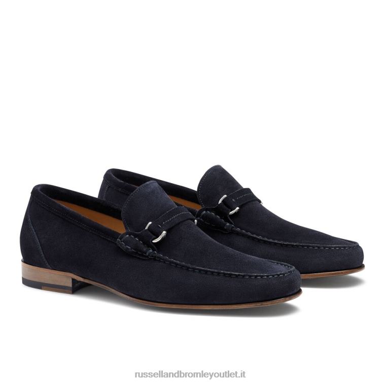 Marina Militare V0V4J491 uomini Russell And Bromley mocassino slip-on elite