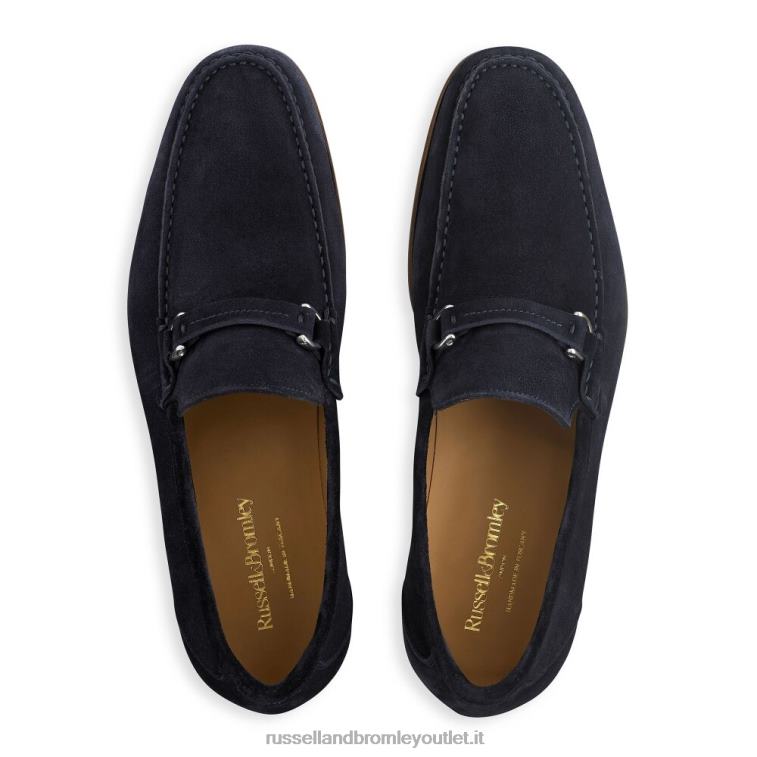 Marina Militare V0V4J491 uomini Russell And Bromley mocassino slip-on elite