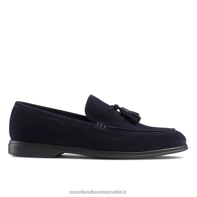 Marina Militare V0V4J562 uomini Russell And Bromley mocassino con nappine