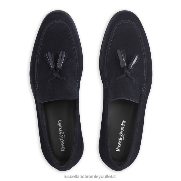 Marina Militare V0V4J562 uomini Russell And Bromley mocassino con nappine