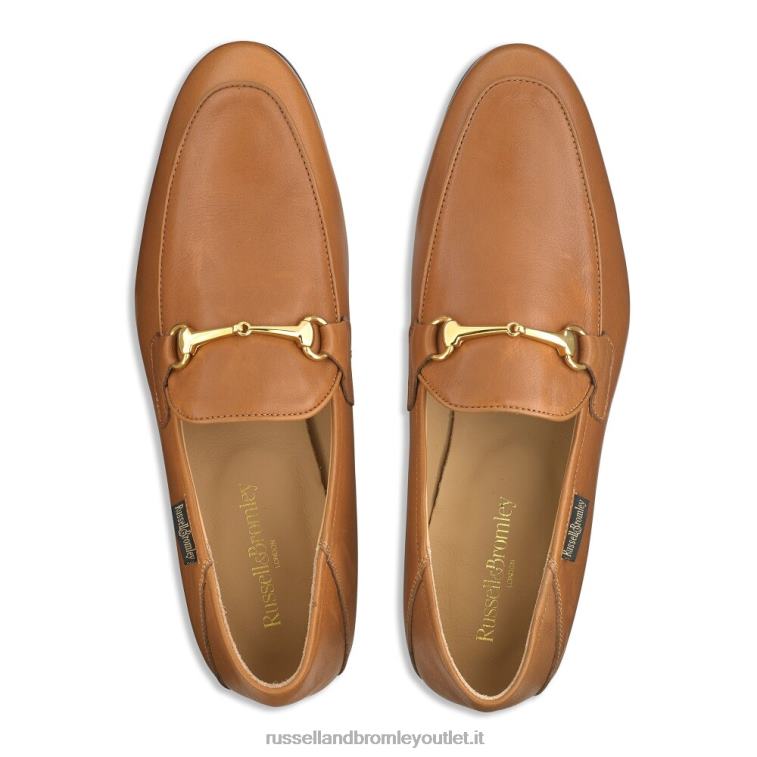 abbronzatura V0V4J568 uomini Russell And Bromley mocassino m snaffle loafer