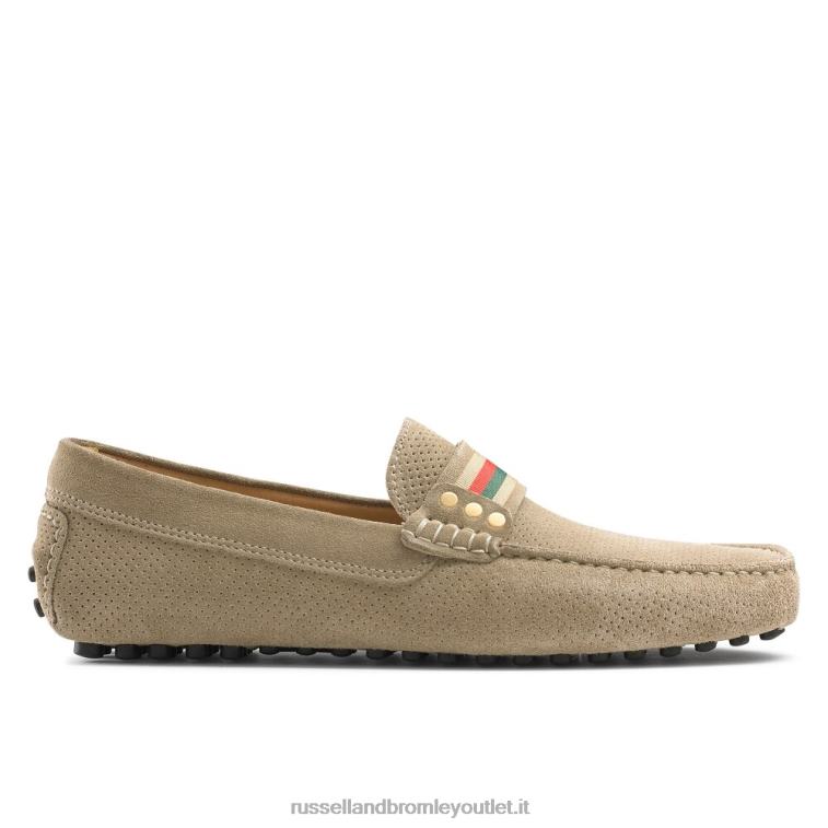beige V0V4J484 uomini Russell And Bromley autista di spyder