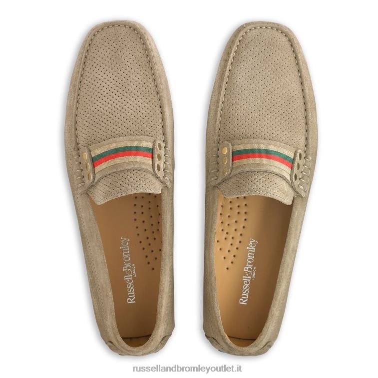 beige V0V4J484 uomini Russell And Bromley autista di spyder
