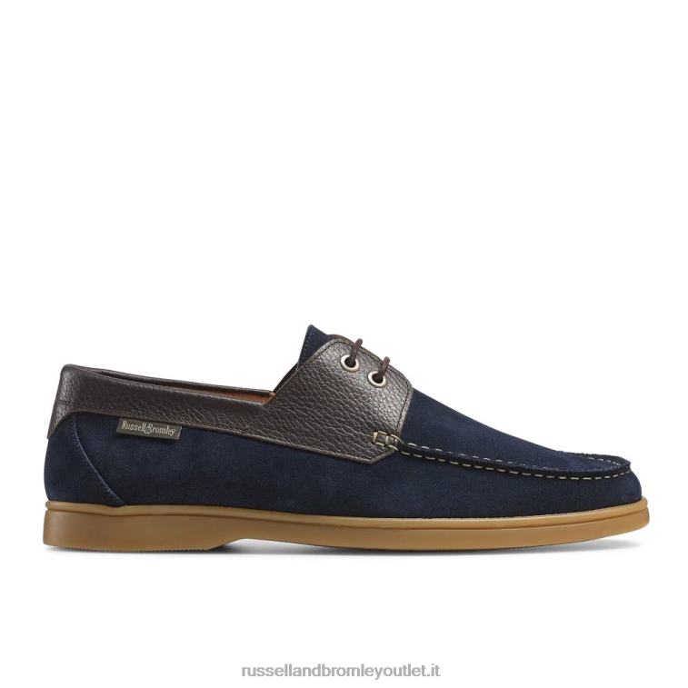 blu V0V4J485 uomini Russell And Bromley scarpa da ponte midway premium