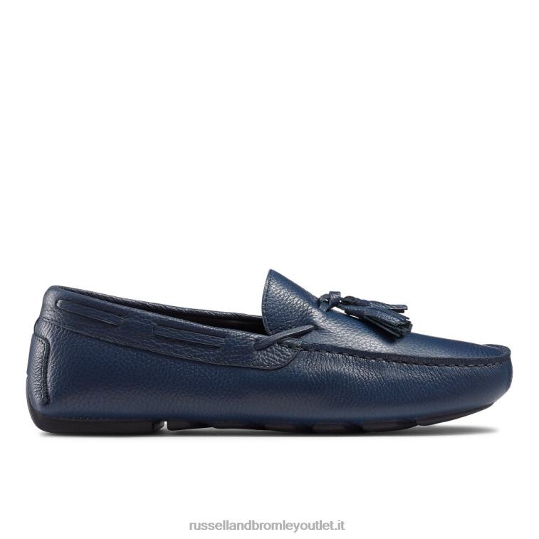 blu V0V4J492 uomini Russell And Bromley nappa monza
