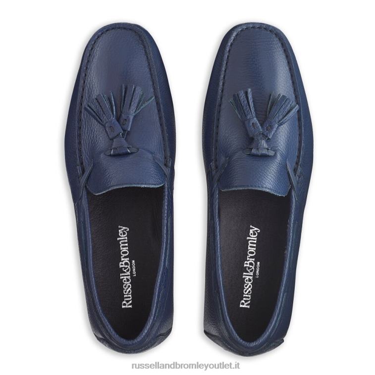 blu V0V4J492 uomini Russell And Bromley nappa monza