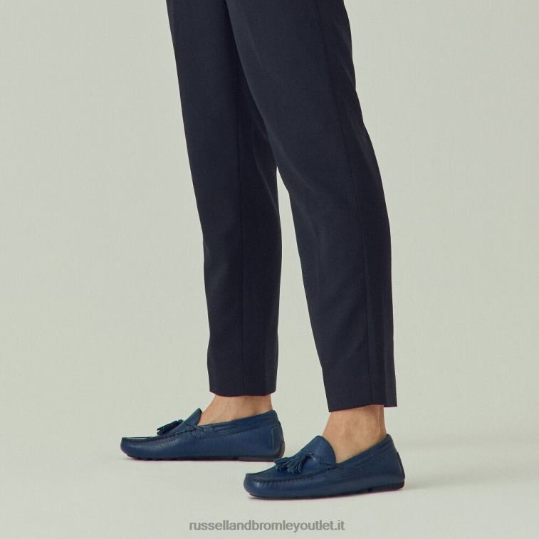 blu V0V4J492 uomini Russell And Bromley nappa monza