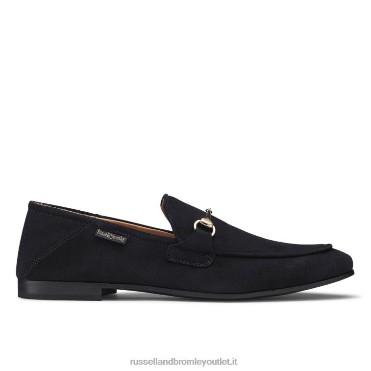 blu V0V4J570 uomini Russell And Bromley mocassino m snaffle loafer