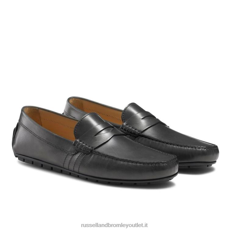 grigio V0V4J486 uomini Russell And Bromley conducente di usura morbida