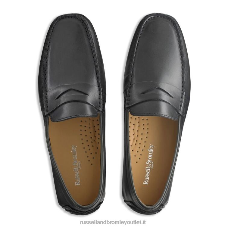grigio V0V4J486 uomini Russell And Bromley conducente di usura morbida
