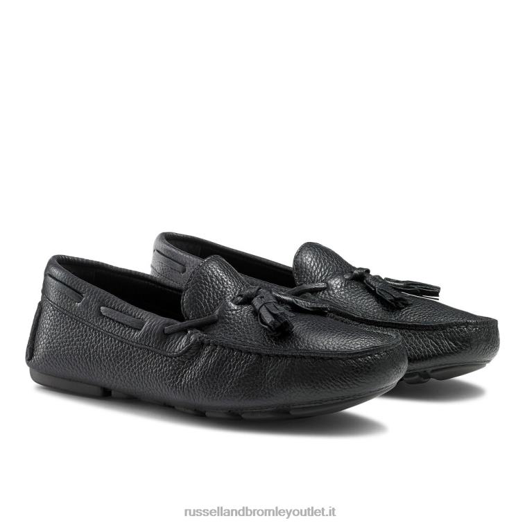 nero V0V4J494 uomini Russell And Bromley nappa monza