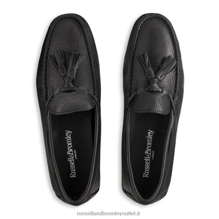 nero V0V4J494 uomini Russell And Bromley nappa monza