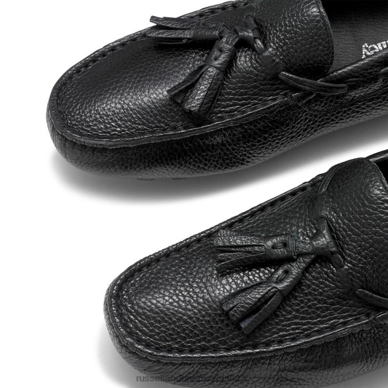 nero V0V4J494 uomini Russell And Bromley nappa monza