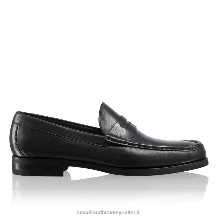 nero V0V4J557 uomini Russell And Bromley mocassino classico saturno
