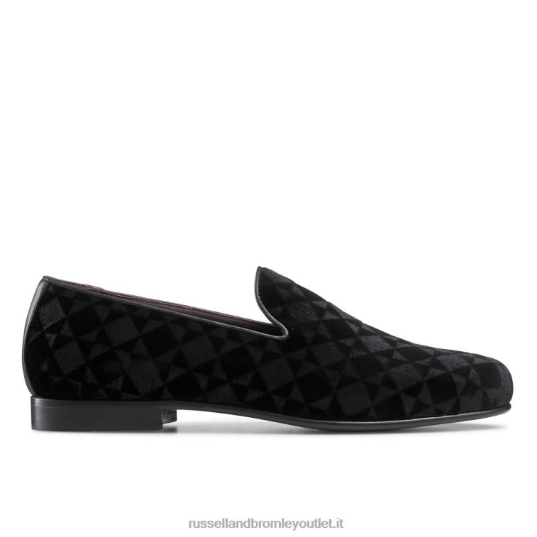 nero V0V4J580 uomini Russell And Bromley abito basilica senza lacci