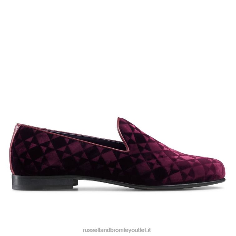 rosso V0V4J579 uomini Russell And Bromley abito basilica senza lacci