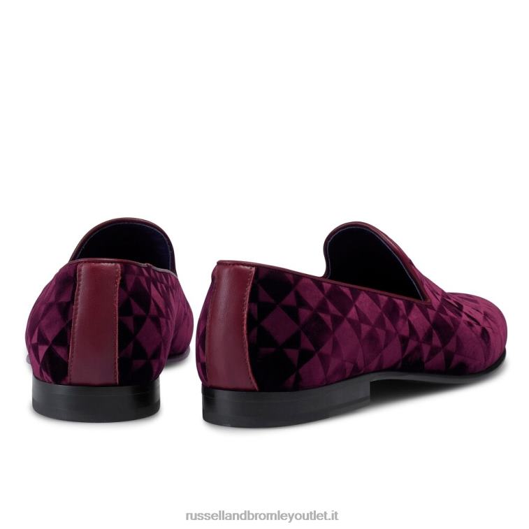 rosso V0V4J579 uomini Russell And Bromley abito basilica senza lacci