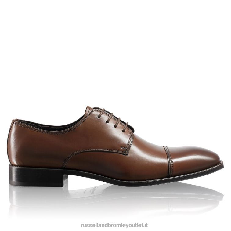 abbronzatura V0V4J595 uomini Russell And Bromley derby con puntale a spettro