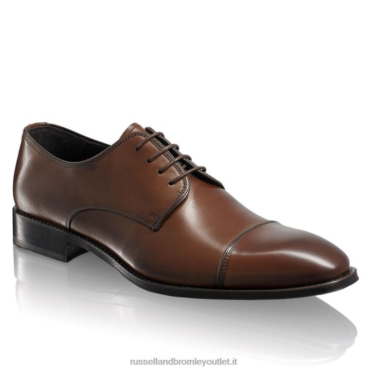 abbronzatura V0V4J595 uomini Russell And Bromley derby con puntale a spettro